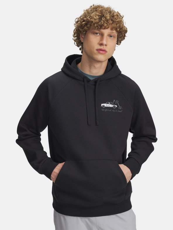 Under Armour Herren-Sweatshirt Under Armour UA Rival Fleece HBR Logo HD-BLK