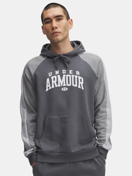 Under Armour Herren-Sweatshirt Under Armour UA Rival Flc CB Hood-GRY