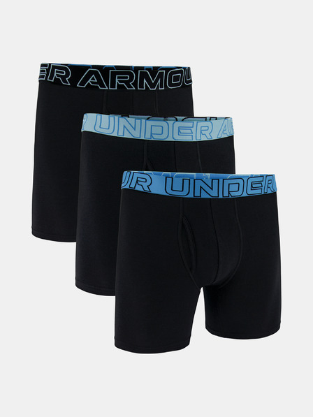 Under Armour Herren-Boxershorts Under Armour M UA Perf Cotton 6in (3 Stück)