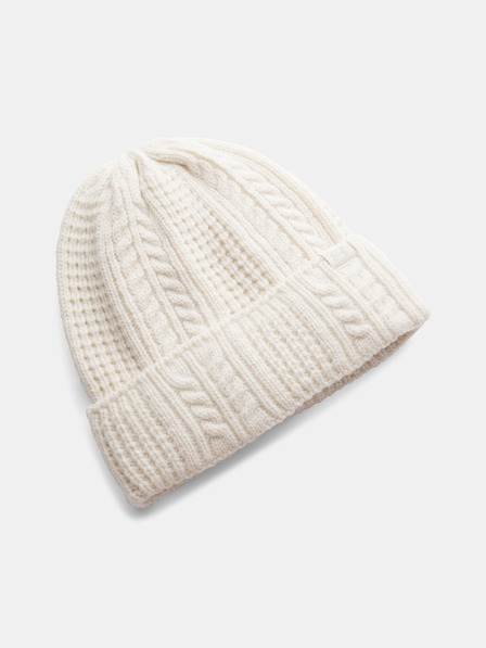 Under Armour Damen Mütze Under Armour W Halftime Cable Knit Beanie-BRN