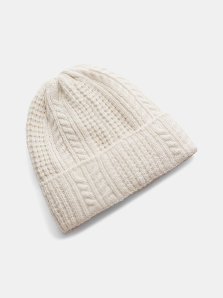 Under Armour Damen Mütze Under Armour W Halftime Cable Knit Beanie-BRN