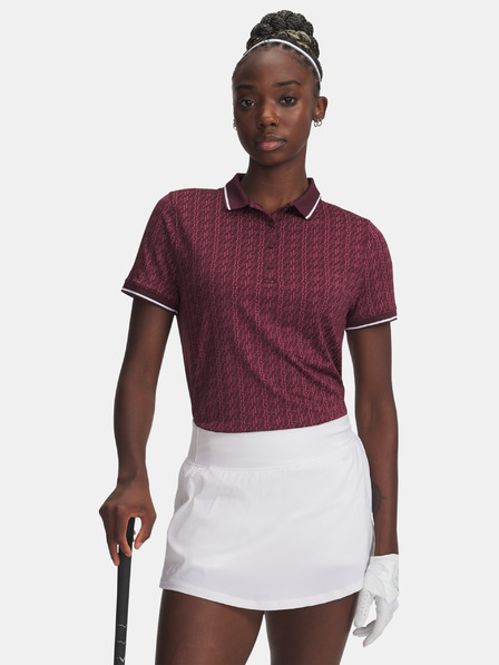 Under Armour Damen Poloshirt Under Armour UA Playoff Jacquard Polo-RED