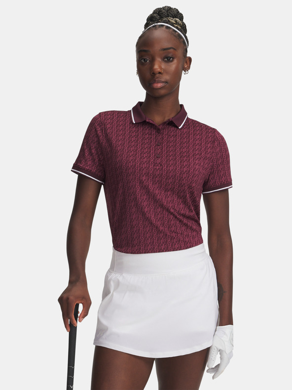 Under Armour Damen Poloshirt Under Armour UA Playoff Jacquard Polo-RED