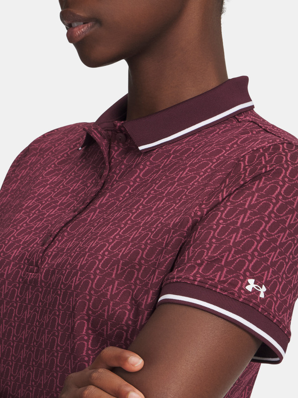 Under Armour Damen Poloshirt Under Armour UA Playoff Jacquard Polo-RED