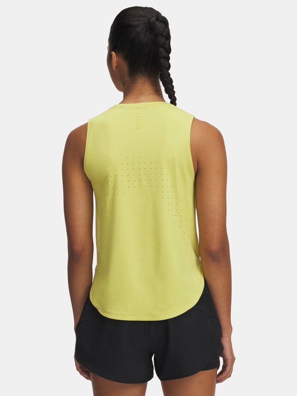 Under Armour Damen Tank Top Under Armour UA Launch Elite Tank-YLW