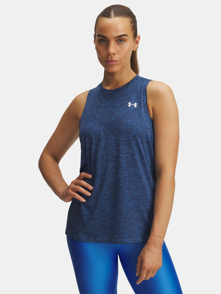 Under Armour Damen Tank Top Under Armour Tech Tank Twist-BLU