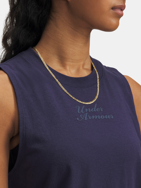 Under Armour Damen-Top Under Armour UA Varsity Tank-BLU