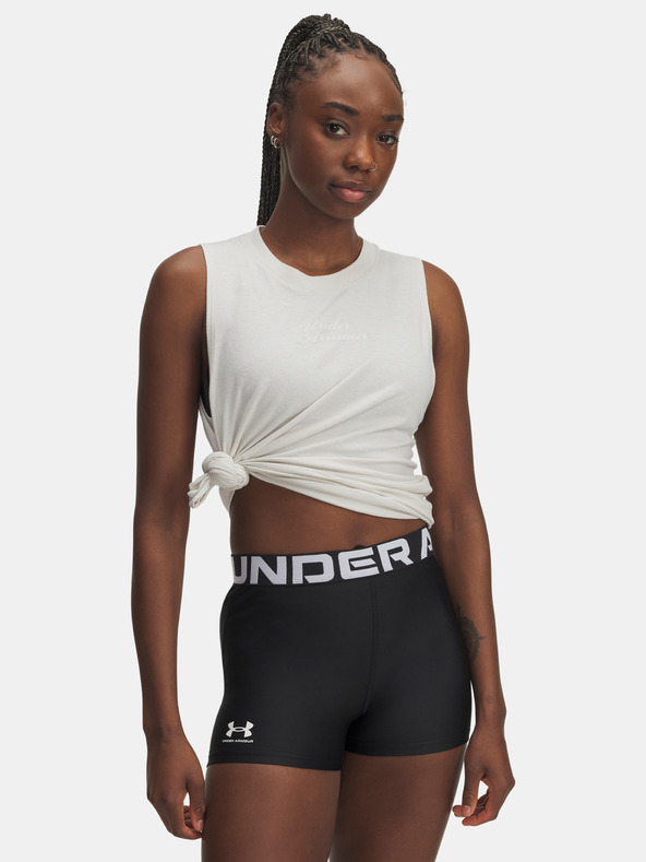 Under Armour Damen-Top Under Armour UA Varsity Tank-WEISS
