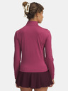 Under Armour Damen-T-Shirt Under Armour UA Drive 1/4 Zip-ROT