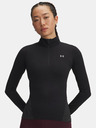 Under Armour Damen-T-Shirt Under Armour UA Vanish Seamless 1/4 Zip-SCHWARZ
