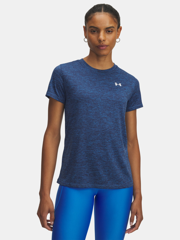 Under Armour Damen-T-Shirt Under Armour Tech SSC- Twist-BLAU