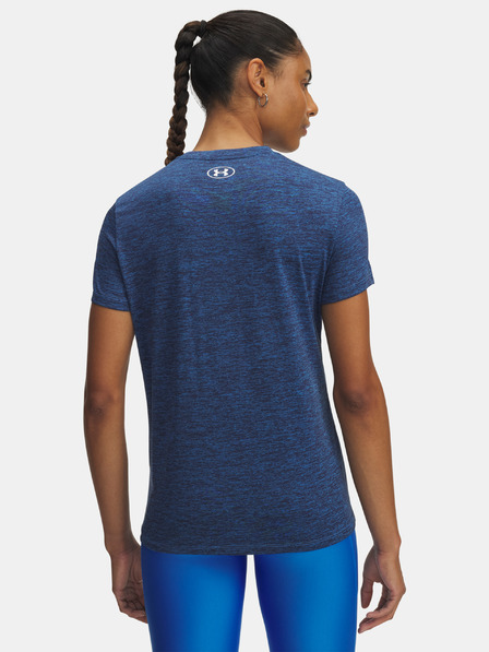 Under Armour Damen-T-Shirt Under Armour Tech SSC- Twist-BLAU