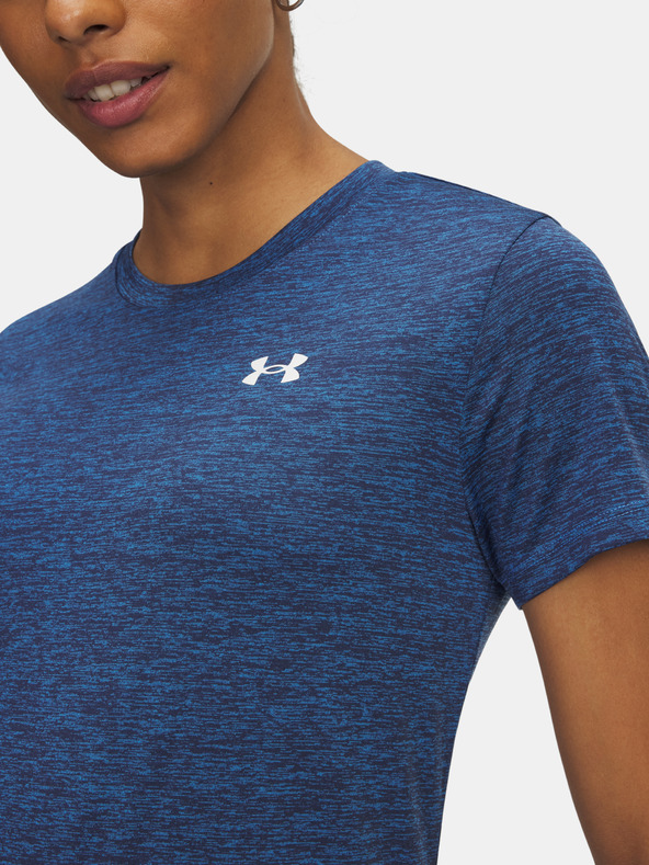 Under Armour Damen-T-Shirt Under Armour Tech SSC- Twist-BLAU