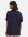 Under Armour Damen-T-Shirt Under Armour Rival OS Campus Tee-BLAU