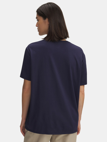 Under Armour Damen-T-Shirt Under Armour Rival OS Campus Tee-BLAU