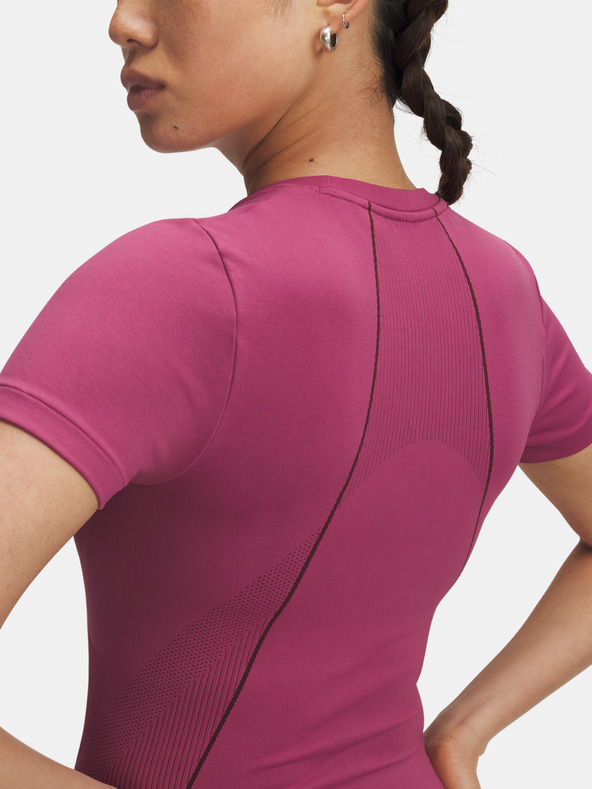 Under Armour Damen-T-Shirt Under Armour UA Vanish Seamless SS-ROT