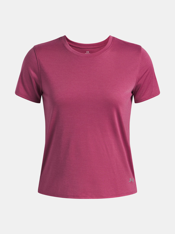 Under Armour Damen T-Shirt Under Armour UA Launch Shortsleeve-RED