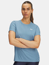Under Armour Damen T-Shirt Under Armour Tech Rib SSC-BLU