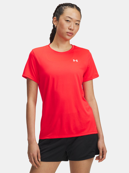 Under Armour Damen T-Shirt Under Armour Tech SSC - Solid-RED