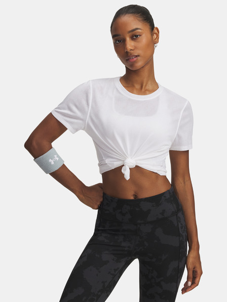Under Armour Damen T-Shirt Under Armour UA Launch Jacquard SS-WHT