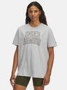 Under Armour Damen T-Shirt Under Armour Rival OS Campus Tee-GRY