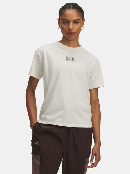 Under Armour Damen T-Shirt Under Armour UA Trail Run Graphic-BRN