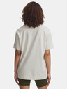 Under Armour Damen T-Shirt Under Armour Rival OS Campus Tee-WHT