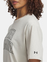 Under Armour Damen T-Shirt Under Armour Rival OS Campus Tee-WHT