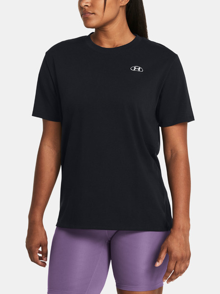 Under Armour Damen T-Shirt Under Armour UA HW Embroid Patch BFOS SS