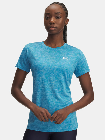 Under Armour Damen-T-Shirt Under Armour Tech SSC- Twist-BLAU