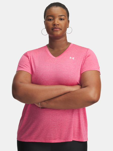 Under Armour Damen T-Shirt Under Armour Tech SSV- Twist&-PNK
