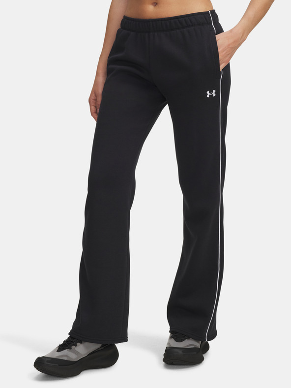 Under Armour Damen-Sporthose Under Armour UA Rival Flc Piped Pant-BLK