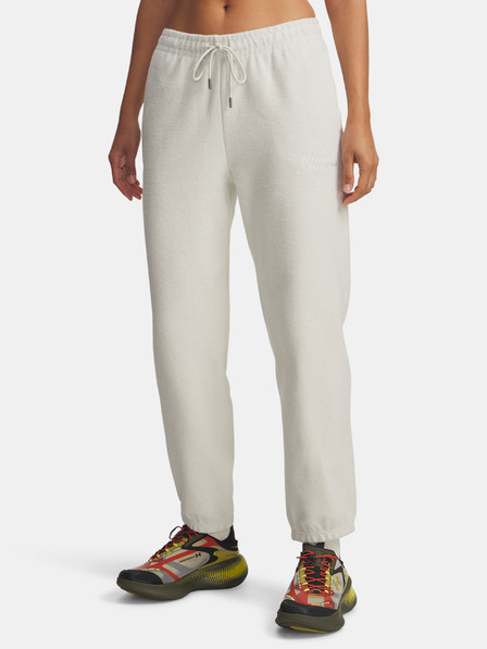 Under Armour Damen-Jogginghose Under Armour Icon Terry Varsity Jogger-WHT