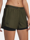 Under Armour Damen-Shorts Under Armour Tech Play Up 2in1 Shorts-GRN