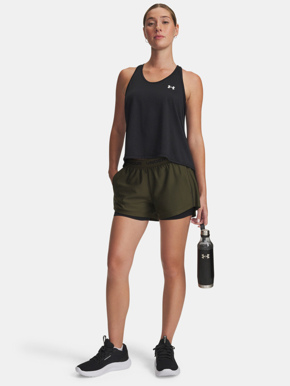 Under Armour Damen-Shorts Under Armour Tech Play Up 2in1 Shorts-GRN
