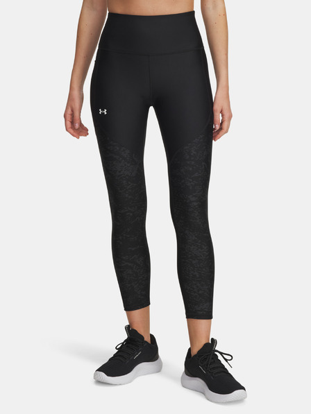 Under Armour Damen-Leggings Under Armour Tech Print Panel Knöchel Leg-SCHWARZ