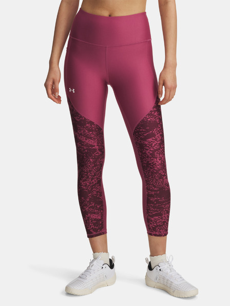 Under Armour Damen-Leggings Under Armour Tech Print Panel Knöchel Leg-ROT