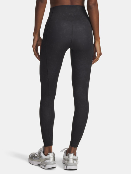 Under Armour Damen-Leggings Under Armour Meridian Veloursleder-Effekt Knöchel Leg-SCHWARZ