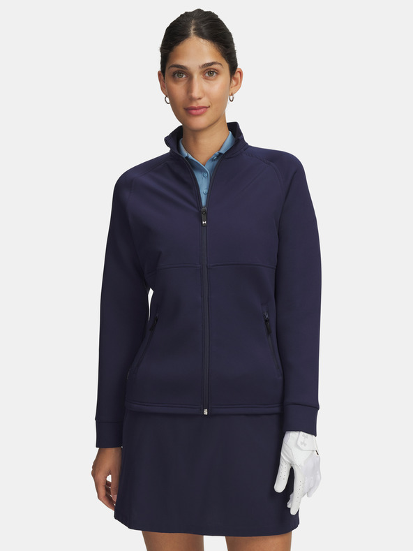 Under Armour Damen Sweatjacke Under Armour UA Drive Pro Hybrid FZ-BLU