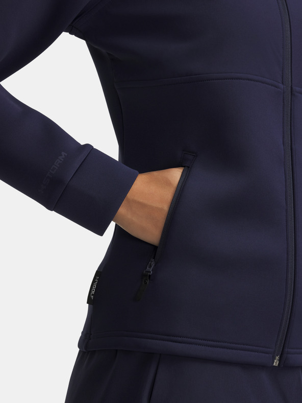 Under Armour Damen Sweatjacke Under Armour UA Drive Pro Hybrid FZ-BLU