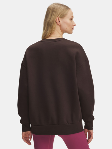 Under Armour Damen Sweatjacke Under Armour UA Icon Fleece OS Crew-BRN