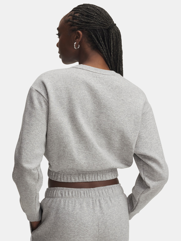 Under Armour Damen Sweatjacke Under Armour UA Rival Fleece Piped Crew-GRY