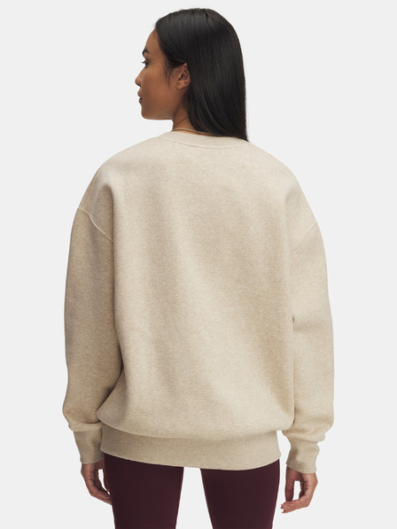 Under Armour Damen Sweatjacke Under Armour UA Icon Fleece OS Crew-BRN