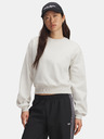 Under Armour Damen Sweatjacke Under Armour UA Icon Vida Flc Crew-WHT