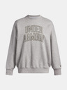 Under Armour Damen Sweatjacke Under Armour Rival Flc OS Varsity Crew-GRY