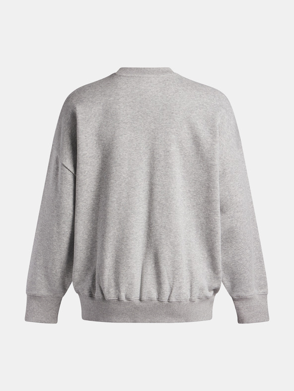 Under Armour Damen Sweatjacke Under Armour Rival Flc OS Varsity Crew-GRY