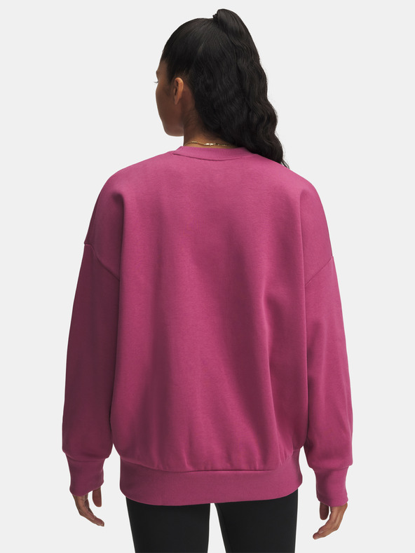 Under Armour Damen Sweatjacke Under Armour UA Rival Fleece OS Crew-RED