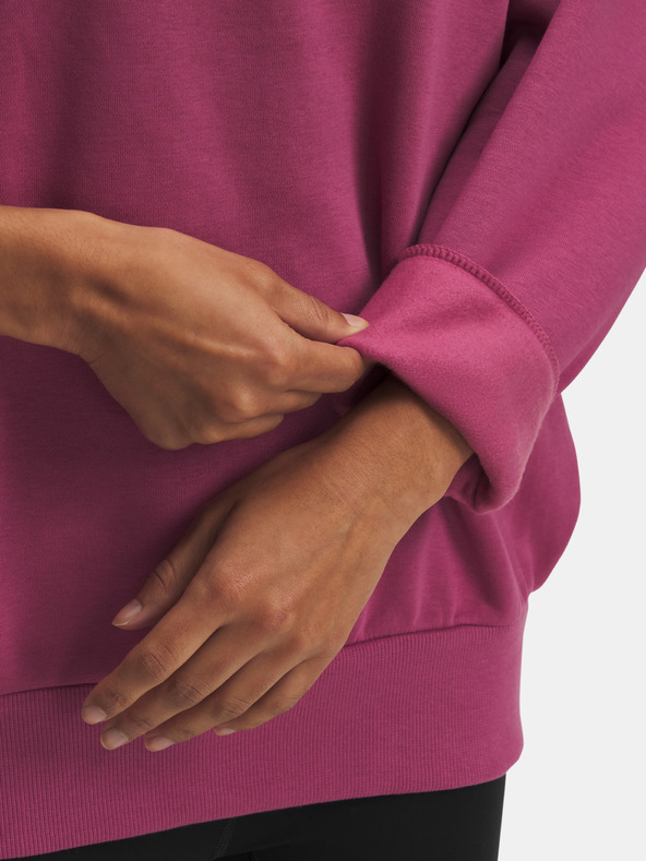 Under Armour Damen Sweatjacke Under Armour UA Rival Fleece OS Crew-RED