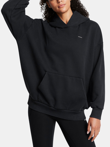 Under Armour Damen Hoodie Under Armour UA Icon HWT Flc OS Hdy-BLK