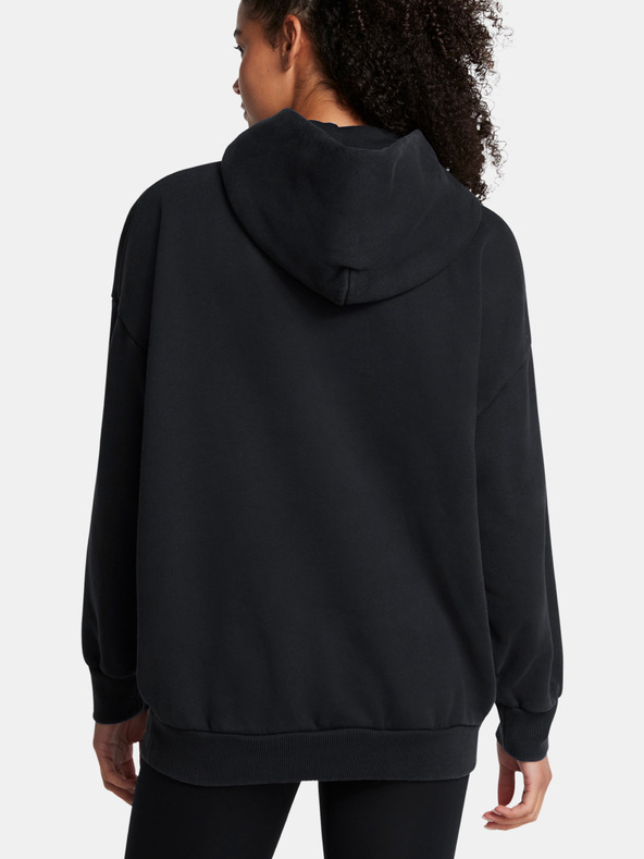 Under Armour Damen Hoodie Under Armour UA Icon HWT Flc OS Hdy-BLK